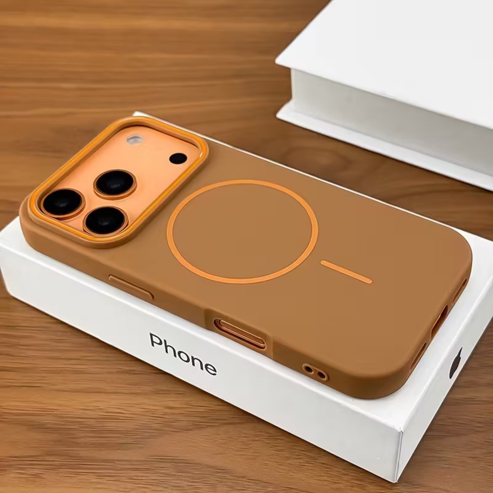 Magnetic for iPhone 17 Pro Case, Compatible‎ with MagSafe, Golden